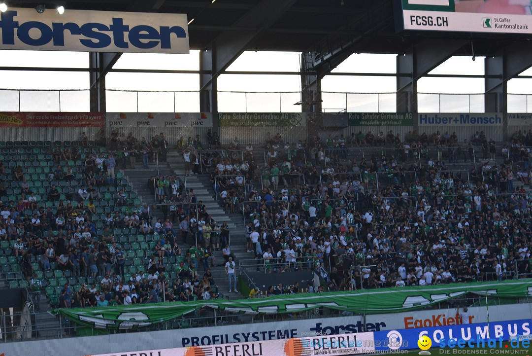 Fussball: FC ST.GALLEN 1879 vs FC THUN, St. Gallen - Schweiz, 21.04.2018