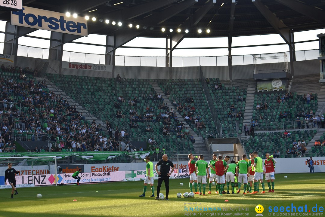 Fussball: FC ST.GALLEN 1879 vs FC THUN, St. Gallen - Schweiz, 21.04.2018