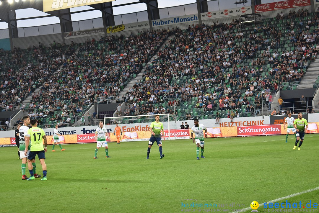Fussball: FC ST.GALLEN 1879 vs FC THUN, St. Gallen - Schweiz, 21.04.2018