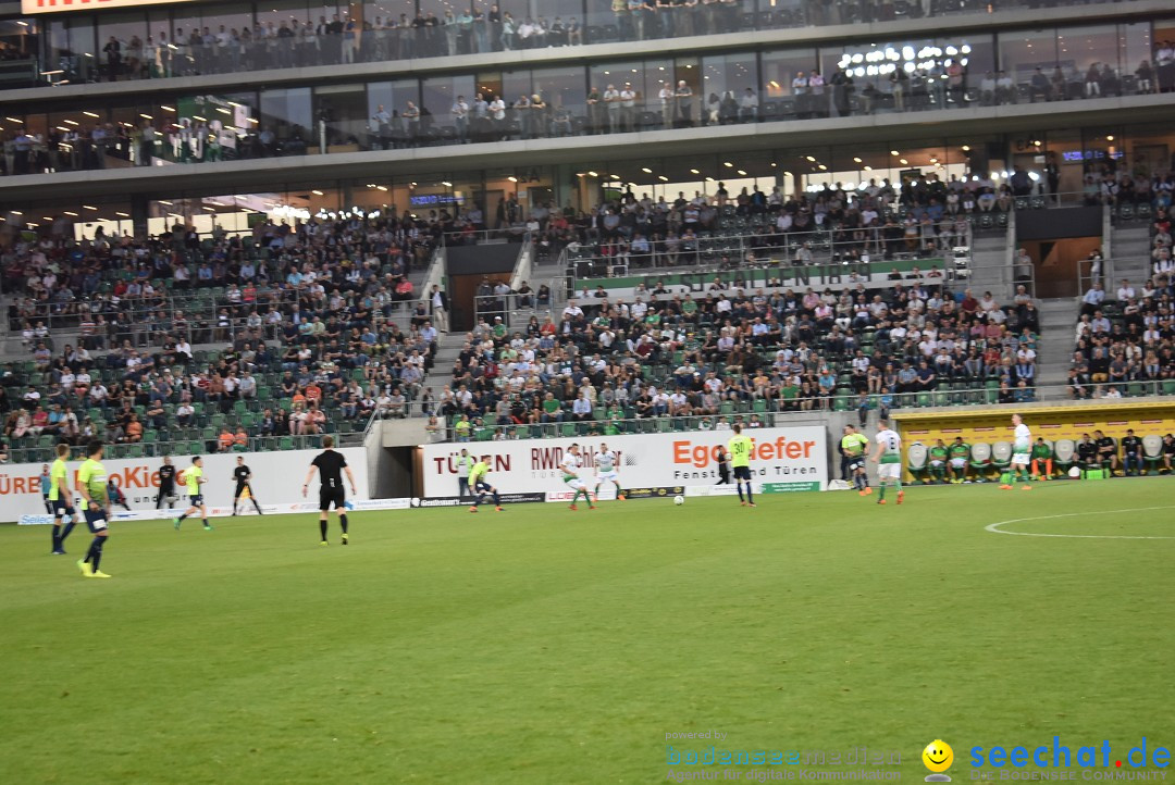 Fussball: FC ST.GALLEN 1879 vs FC THUN, St. Gallen - Schweiz, 21.04.2018