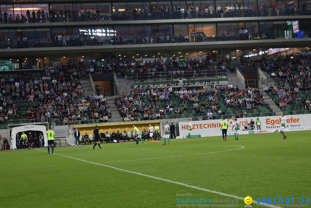 Fussball: FC ST.GALLEN 1879 vs FC THUN, St. Gallen - Schweiz, 21.04.2018