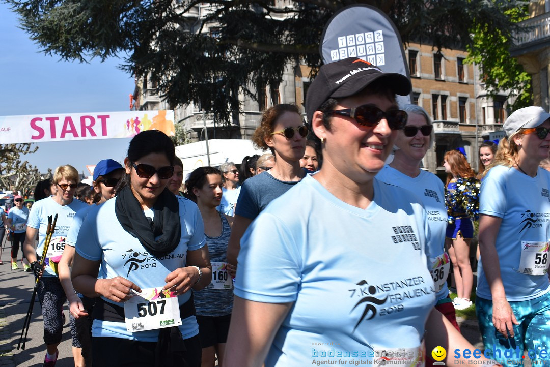 Konstanzer Frauenlauf: Konstanz am Bodensee, 22.04.2018