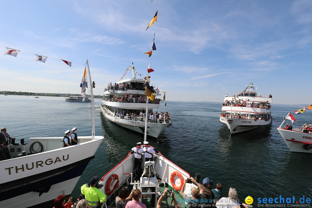 47. Internationale Flottensternfahrt: Bodensee - Romanshorn, 28.04.2018