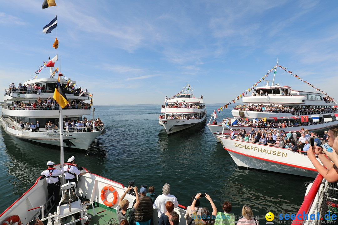 47. Internationale Flottensternfahrt: Bodensee - Romanshorn, 28.04.2018