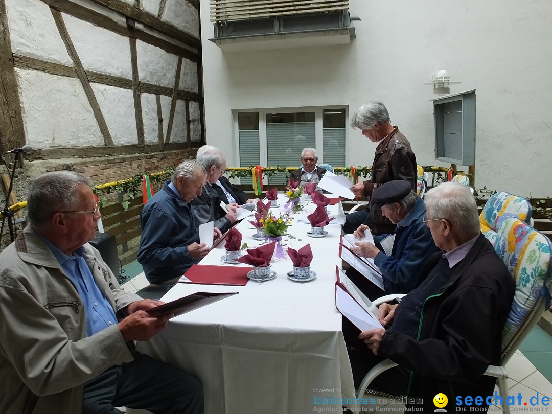 Maibaumstellen: Riedlingen, 02.05.2018