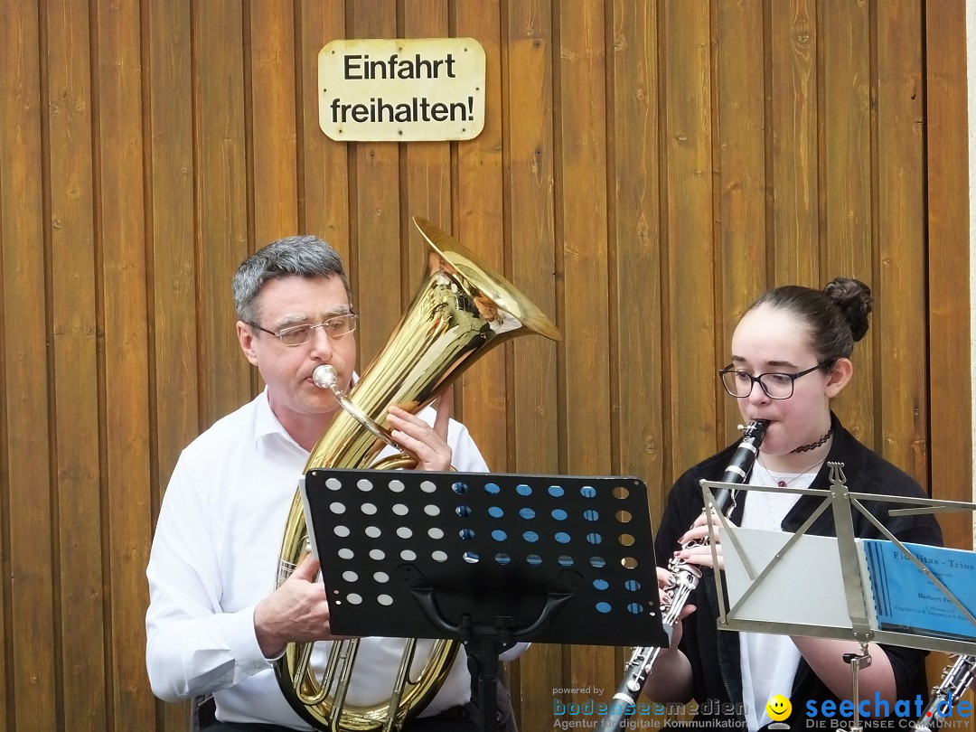 Maibaumstellen: Riedlingen, 02.05.2018