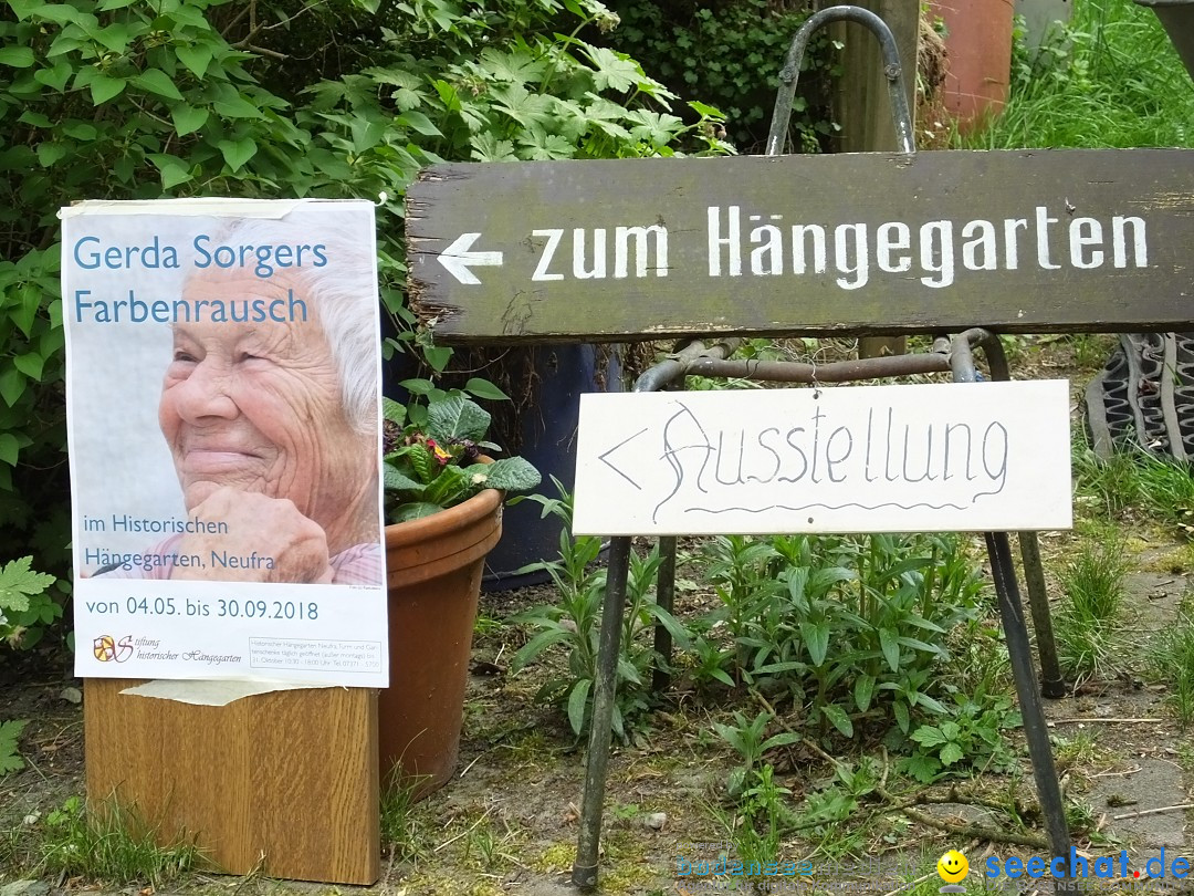 Vernissage - Gerda Sorger: Neufra, 03.05.2018
