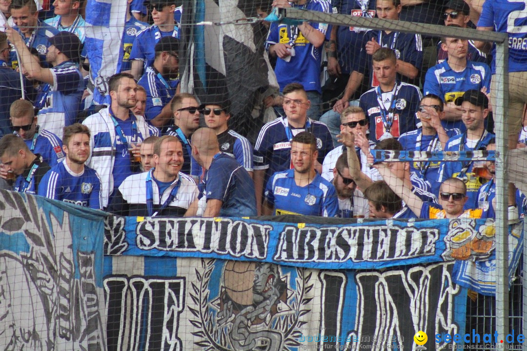 Fussball: FC ST.GALLEN 1879 vs FC LUZERN, St. Gallen - Schweiz, 09.05.2018