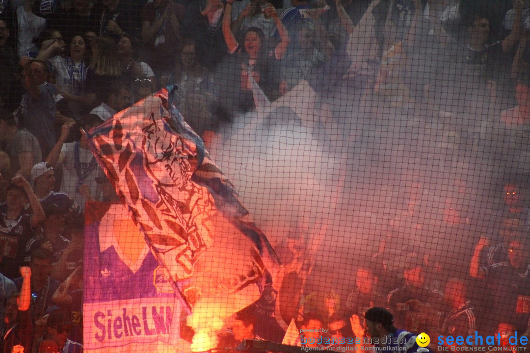 Fussball: FC ST.GALLEN 1879 vs FC LUZERN, St. Gallen - Schweiz, 09.05.2018