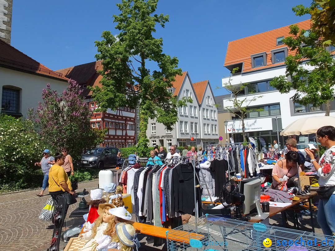 Flohmarkt in Bad-Saulgau am Bodensee, 12.05.2018