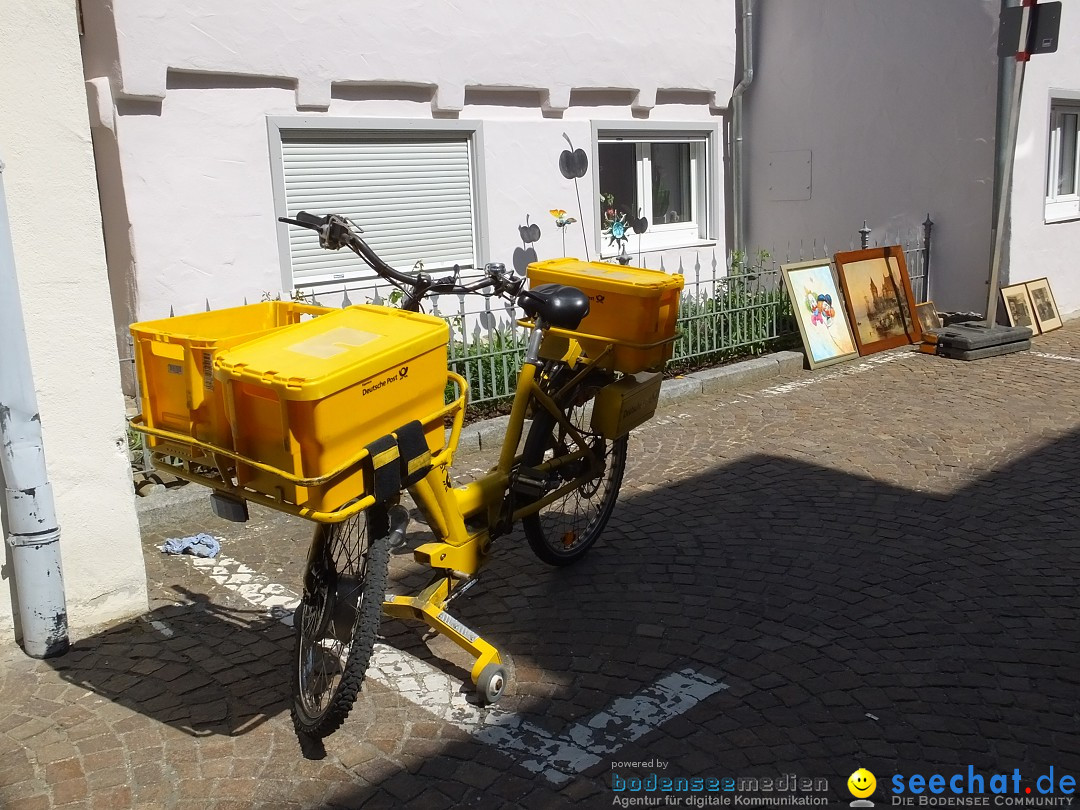 Flohmarkt in Bad-Saulgau am Bodensee, 12.05.2018