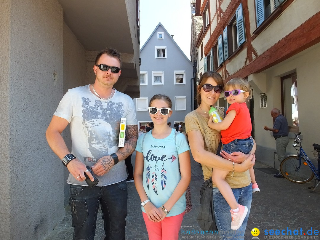 Flohmarkt in Bad-Saulgau am Bodensee, 12.05.2018