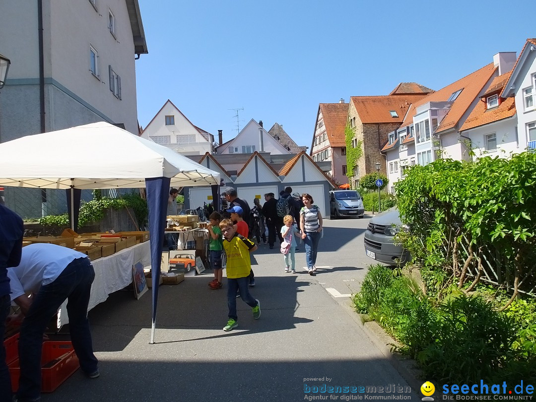 Flohmarkt in Bad-Saulgau am Bodensee, 12.05.2018