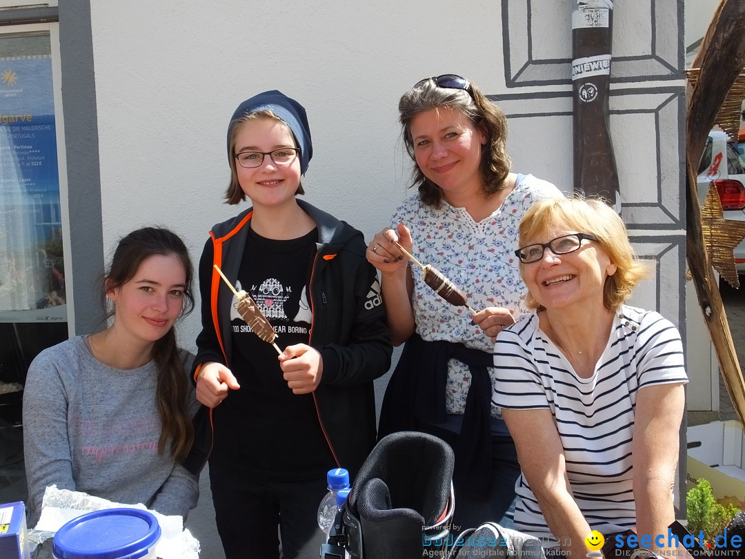 Flohmarkt in Bad-Saulgau am Bodensee, 12.05.2018