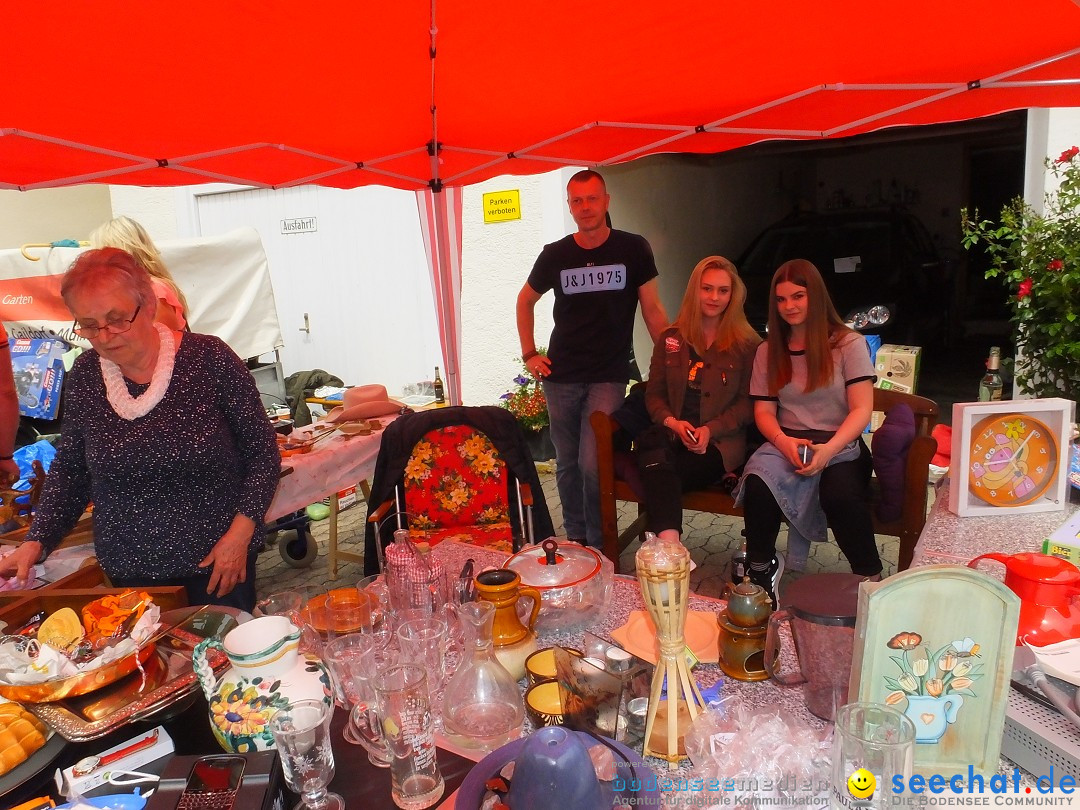 Flohmarkt in Riedlingen am Bodensee, 19.05.2018