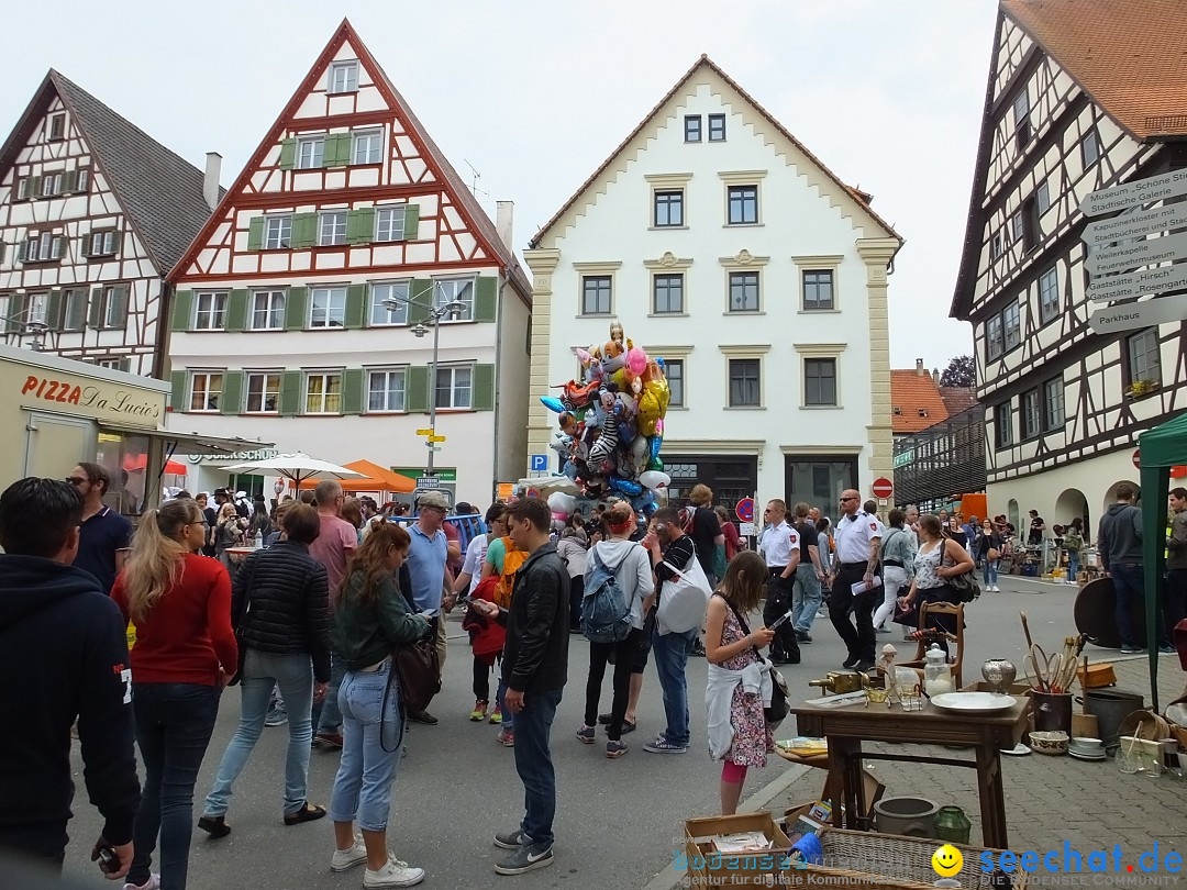 Flohmarkt in Riedlingen am Bodensee, 19.05.2018