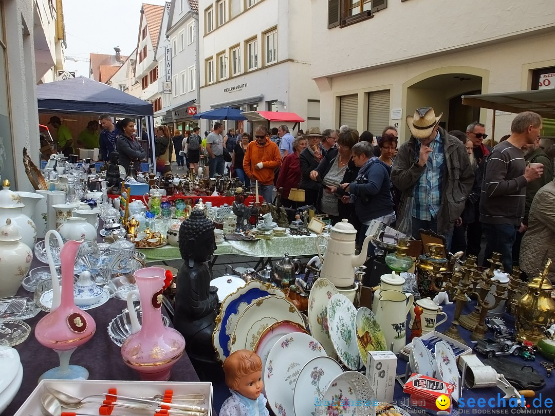 Flohmarkt in Riedlingen am Bodensee, 19.05.2018
