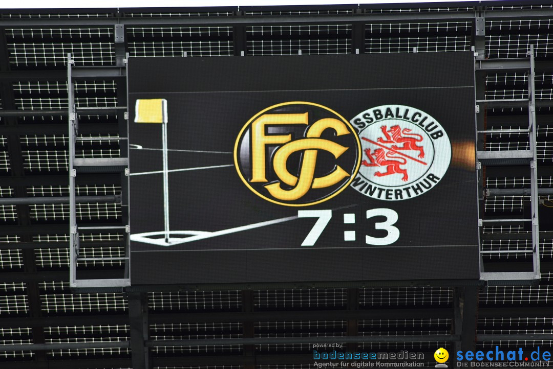 Fussball: FC Schaffhausen vs FC Winterthur - Schweiz, 21.05.2018