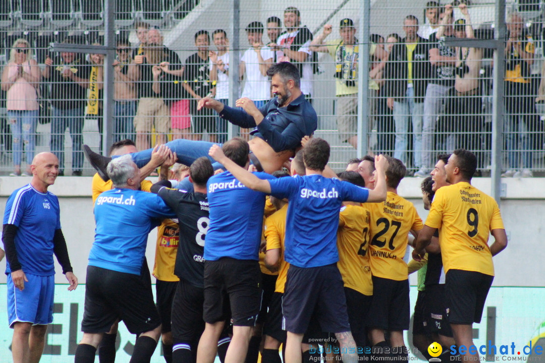 Fussball: FC Schaffhausen vs FC Winterthur - Schweiz, 21.05.2018