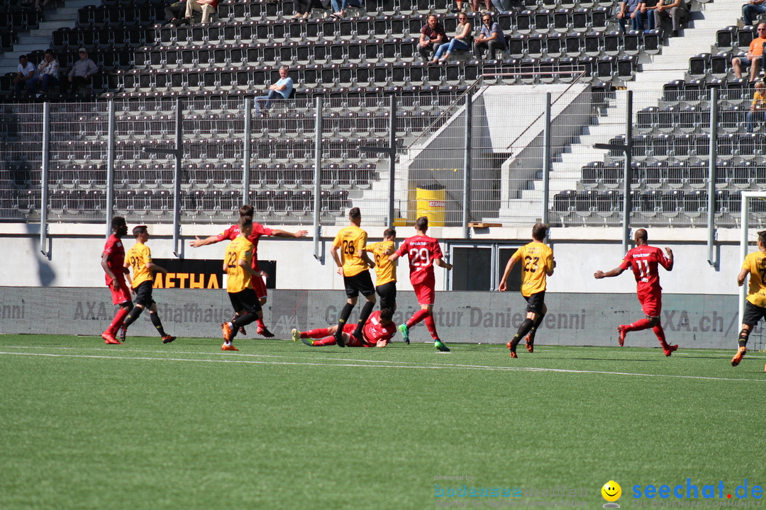 Fussball: FC Schaffhausen vs FC Winterthur - Schweiz, 21.05.2018