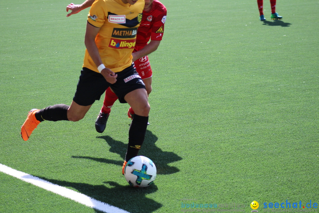 Fussball: FC Schaffhausen vs FC Winterthur - Schweiz, 21.05.2018