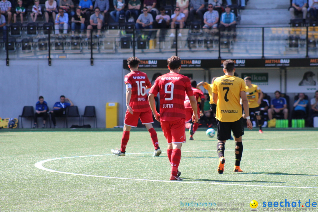 Fussball: FC Schaffhausen vs FC Winterthur - Schweiz, 21.05.2018