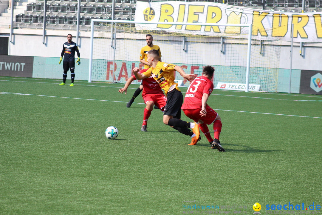 Fussball: FC Schaffhausen vs FC Winterthur - Schweiz, 21.05.2018