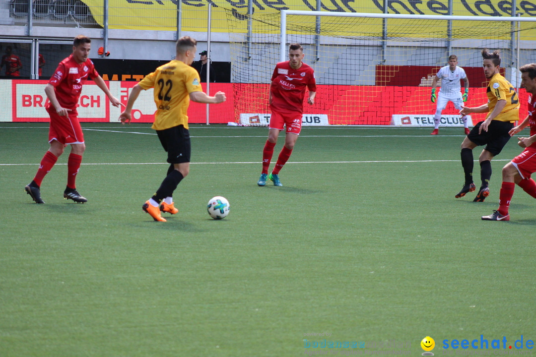 Fussball: FC Schaffhausen vs FC Winterthur - Schweiz, 21.05.2018