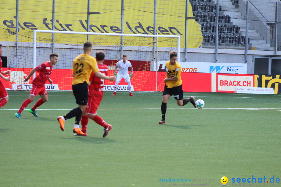 Fussball: FC Schaffhausen vs FC Winterthur - Schweiz, 21.05.2018