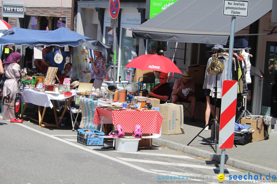 Flohmarkt Kreuzlingen und Konstanz am Bodensee, 10.06.2018