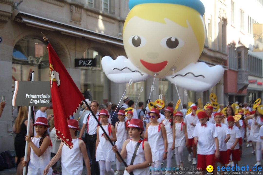 Kinderfest mit 30.000 Besuchern: St. Gallen, 20.06.2018