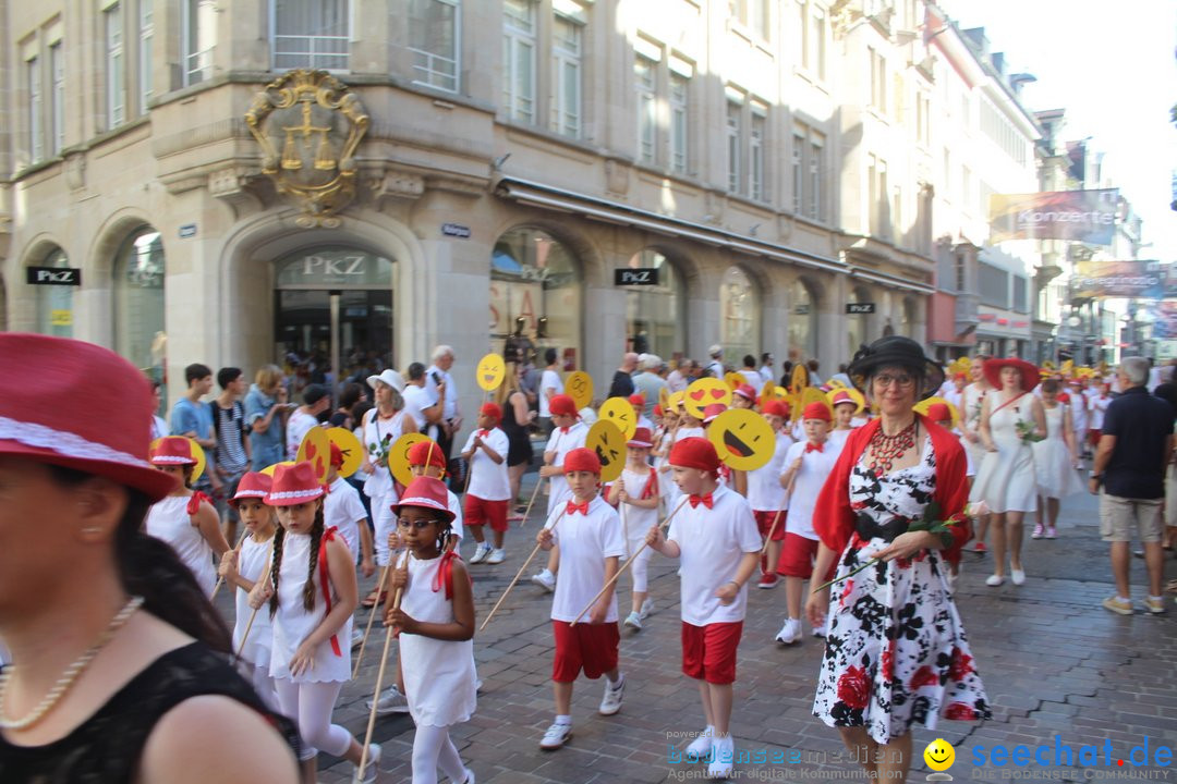 Kinderfest mit 30.000 Besuchern: St. Gallen, 20.06.2018