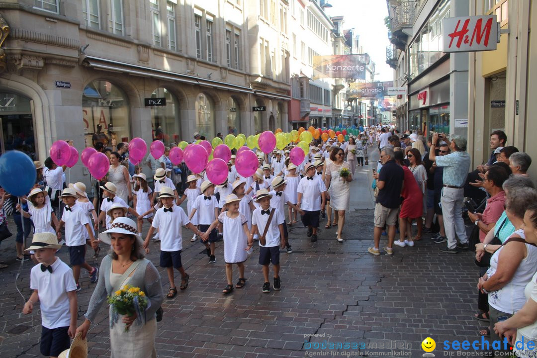 Kinderfest mit 30.000 Besuchern: St. Gallen, 20.06.2018