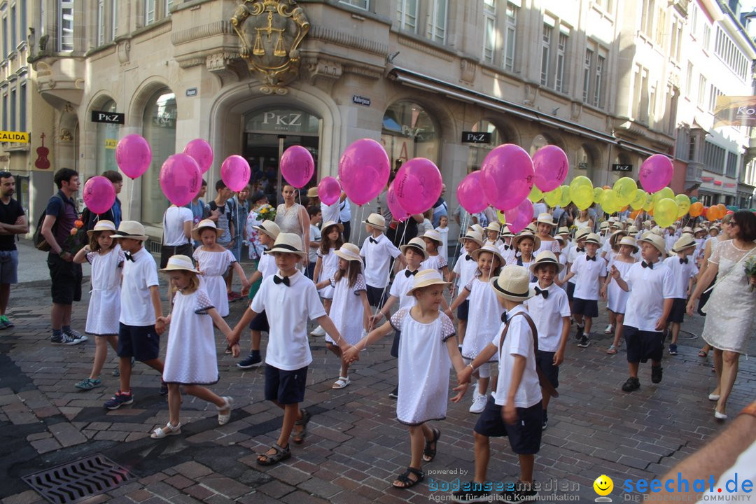 Kinderfest mit 30.000 Besuchern: St. Gallen, 20.06.2018