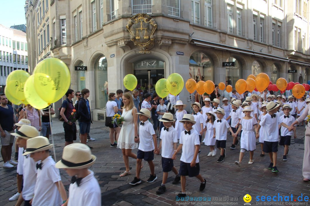 Kinderfest mit 30.000 Besuchern: St. Gallen, 20.06.2018