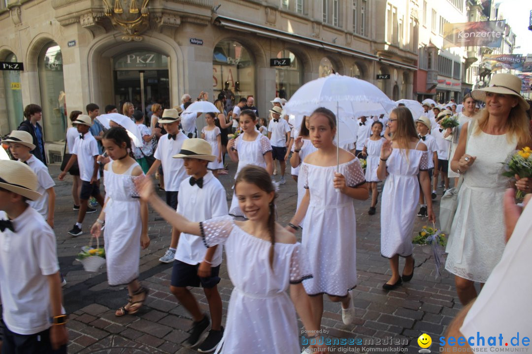 Kinderfest mit 30.000 Besuchern: St. Gallen, 20.06.2018