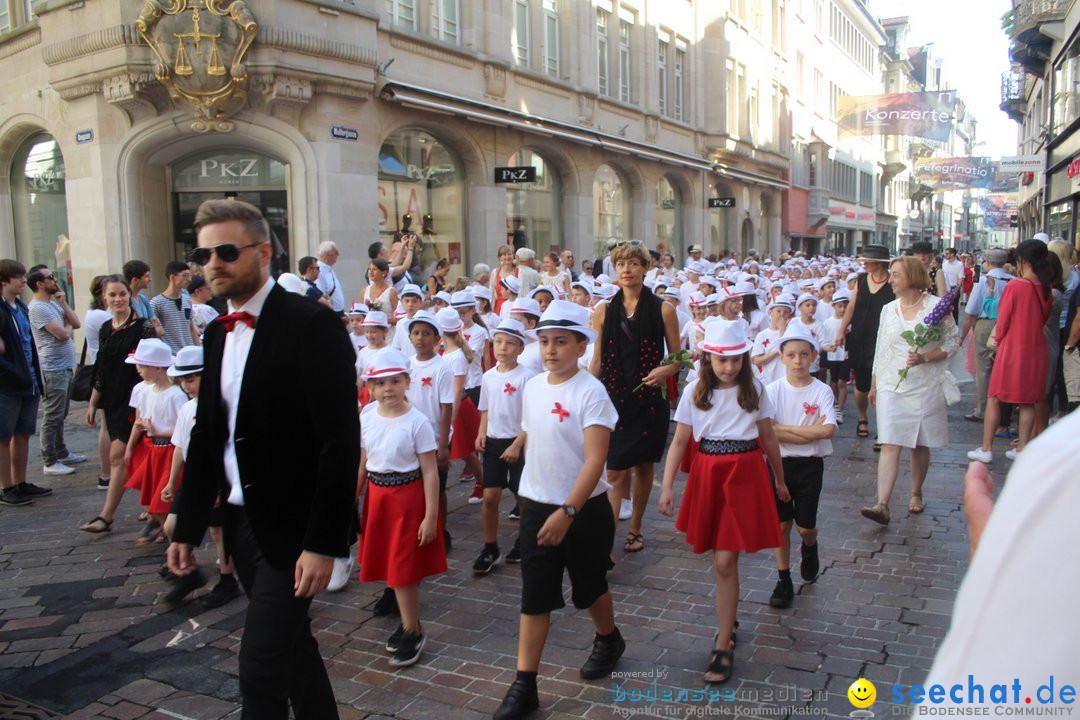 Kinderfest mit 30.000 Besuchern: St. Gallen, 20.06.2018
