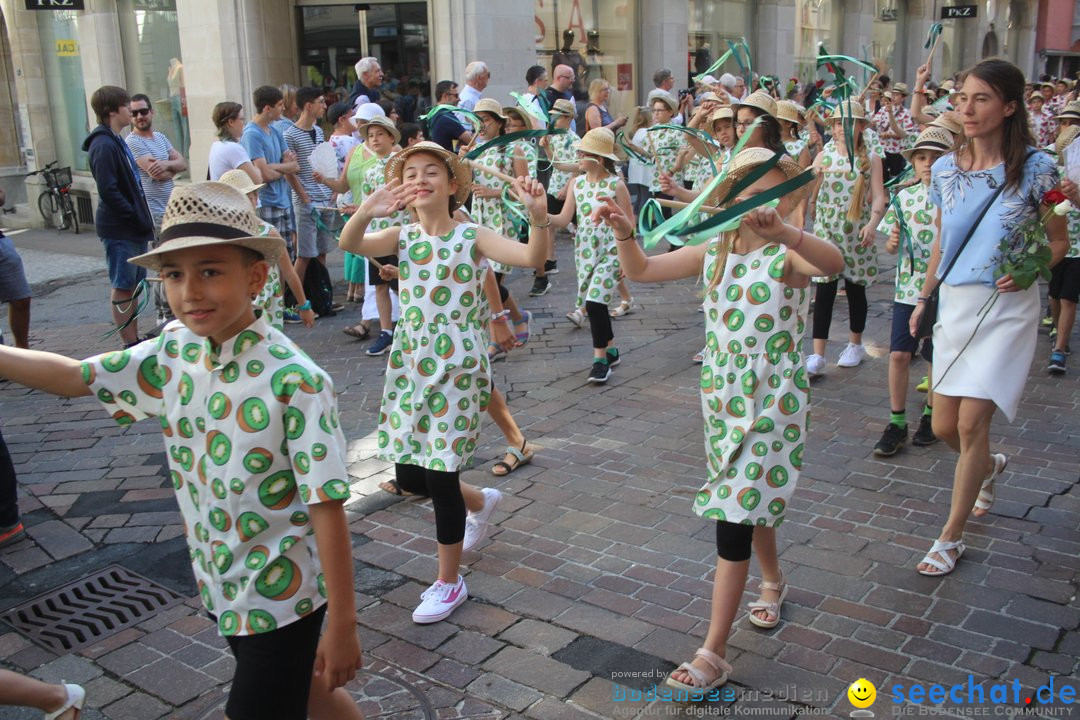 Kinderfest mit 30.000 Besuchern: St. Gallen, 20.06.2018