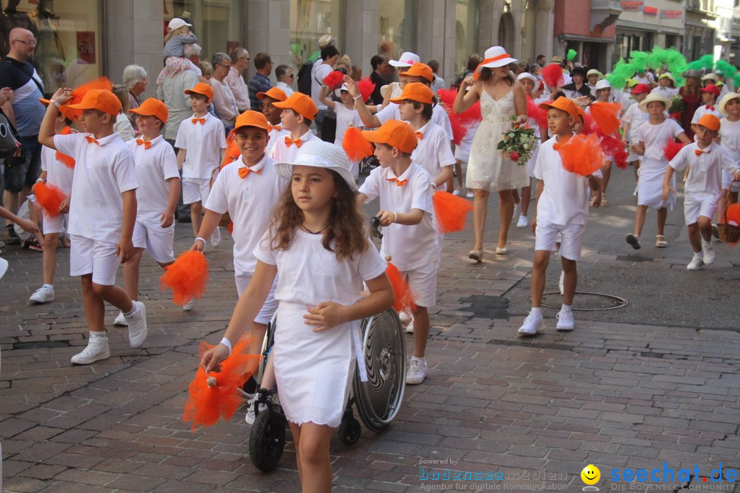 Kinderfest mit 30.000 Besuchern: St. Gallen, 20.06.2018