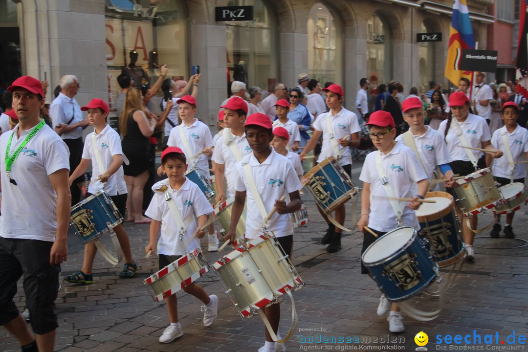 Kinderfest mit 30.000 Besuchern: St. Gallen, 20.06.2018