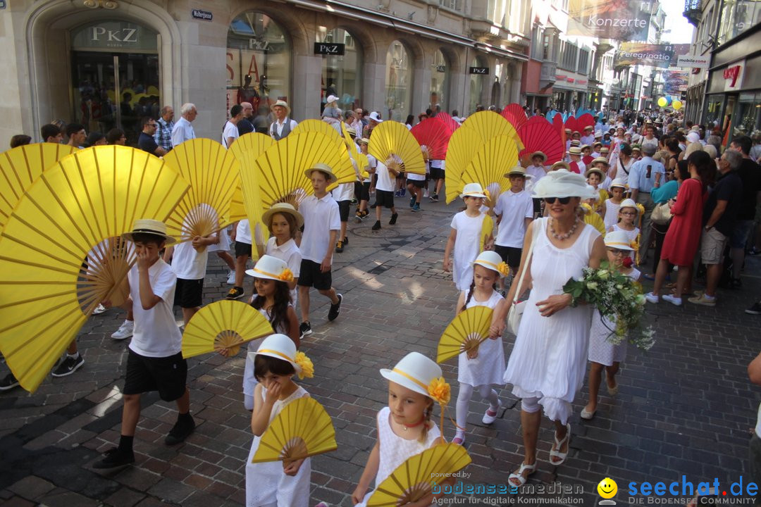 Kinderfest mit 30.000 Besuchern: St. Gallen, 20.06.2018