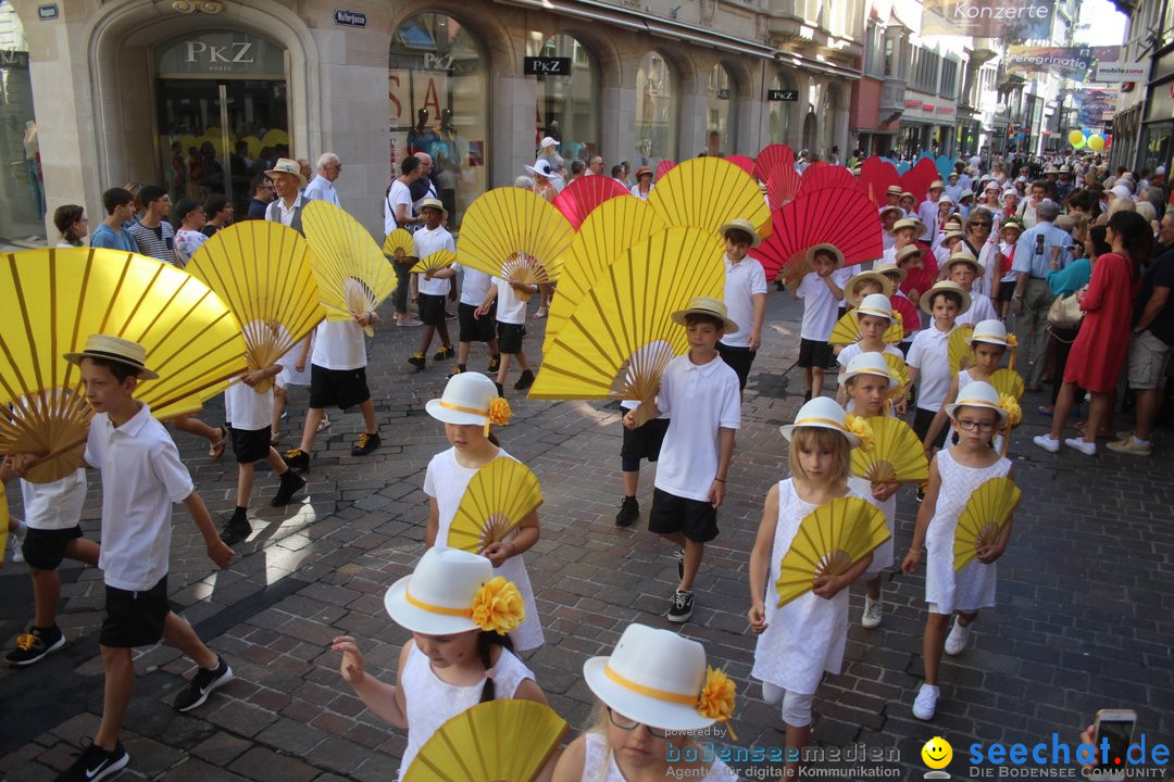 Kinderfest mit 30.000 Besuchern: St. Gallen, 20.06.2018