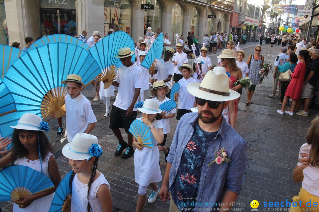 Kinderfest mit 30.000 Besuchern: St. Gallen, 20.06.2018