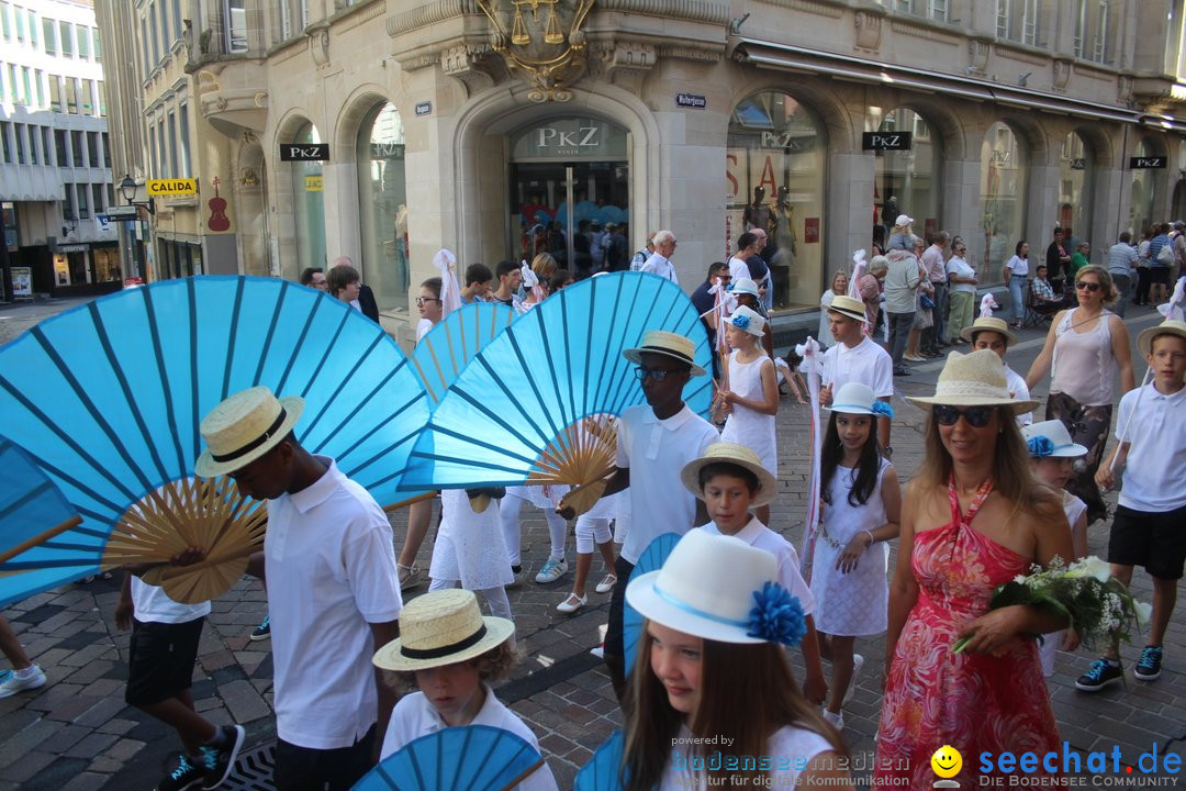 Kinderfest mit 30.000 Besuchern: St. Gallen, 20.06.2018