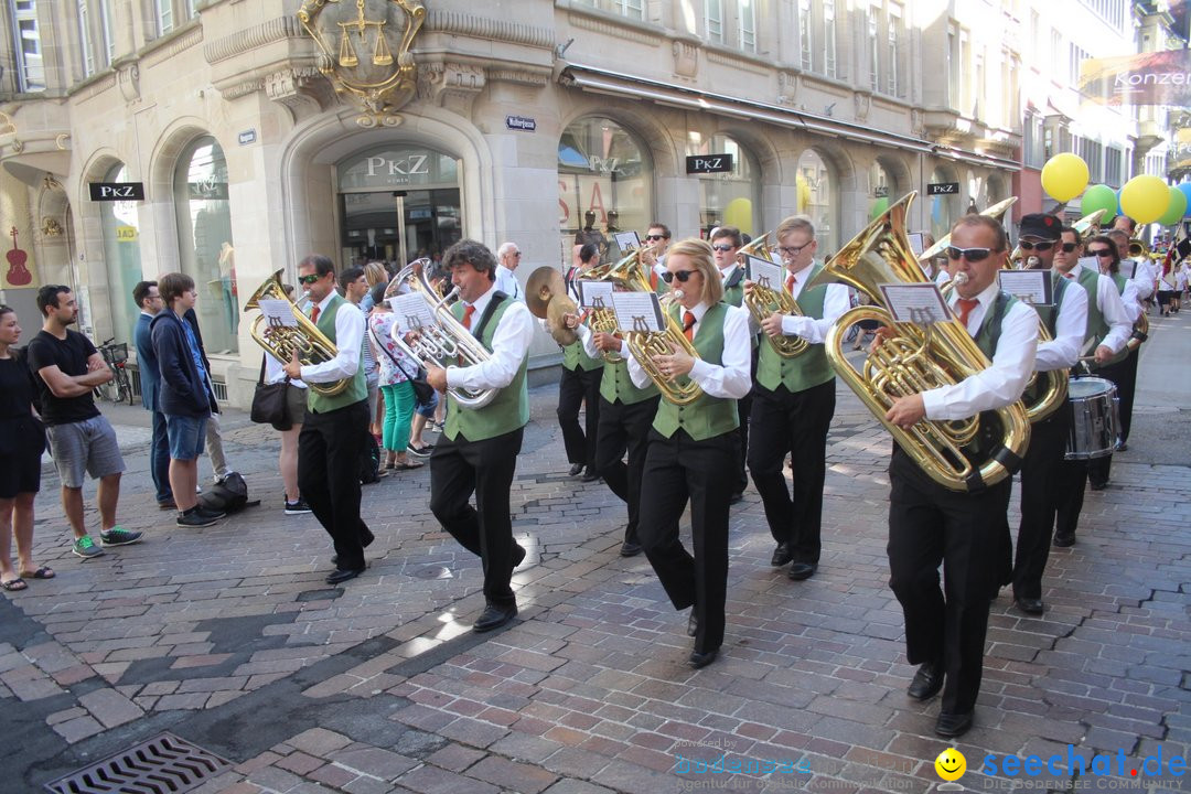 Kinderfest mit 30.000 Besuchern: St. Gallen, 20.06.2018