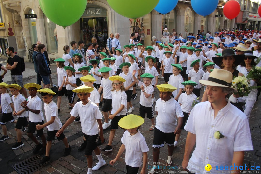 Kinderfest mit 30.000 Besuchern: St. Gallen, 20.06.2018
