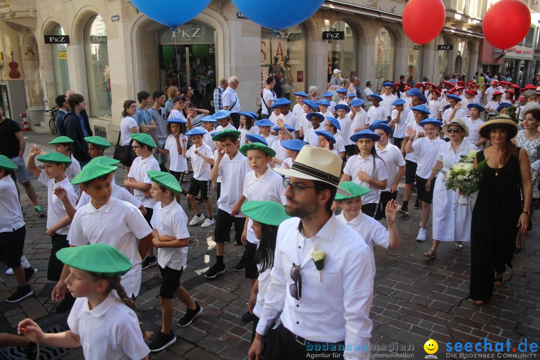 Kinderfest mit 30.000 Besuchern: St. Gallen, 20.06.2018