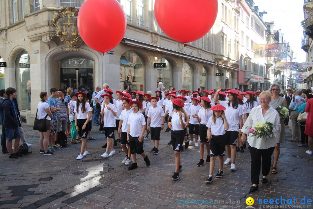 Kinderfest mit 30.000 Besuchern: St. Gallen, 20.06.2018