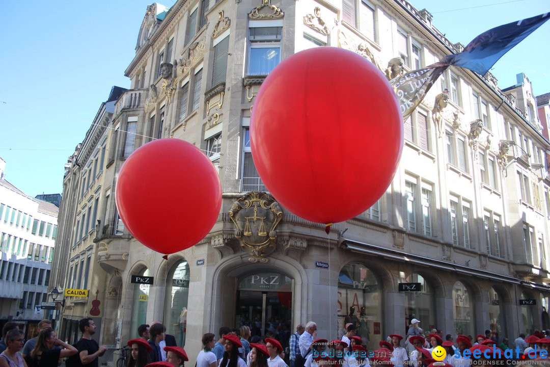 Kinderfest mit 30.000 Besuchern: St. Gallen, 20.06.2018
