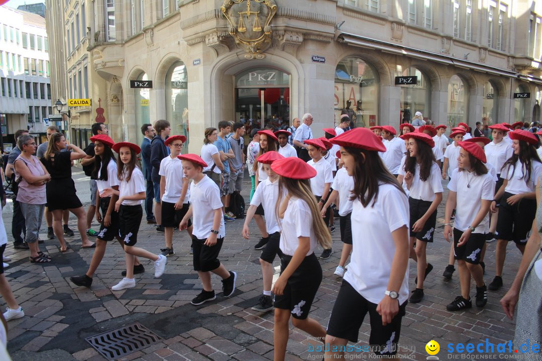 Kinderfest mit 30.000 Besuchern: St. Gallen, 20.06.2018